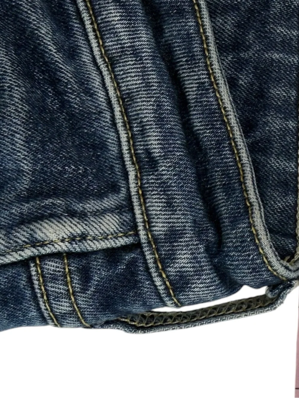 AMO True Blue Babe Cropped Skinny Jeans Size 26 E0963